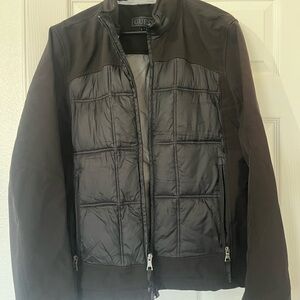 GUESS Men's Charcoal Puffer Jacket